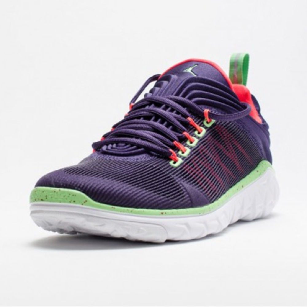 JORDAN Flight Flex Trainer Joker Ink Purple Green Men’s Athletic Shoes NIB